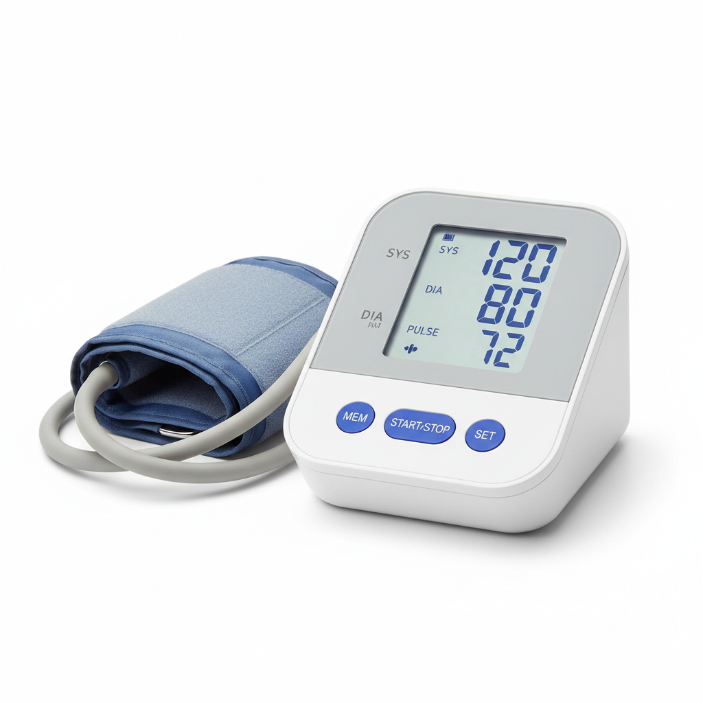 Digital Upper Arm Blood Pressure Monitor by Xcel Med