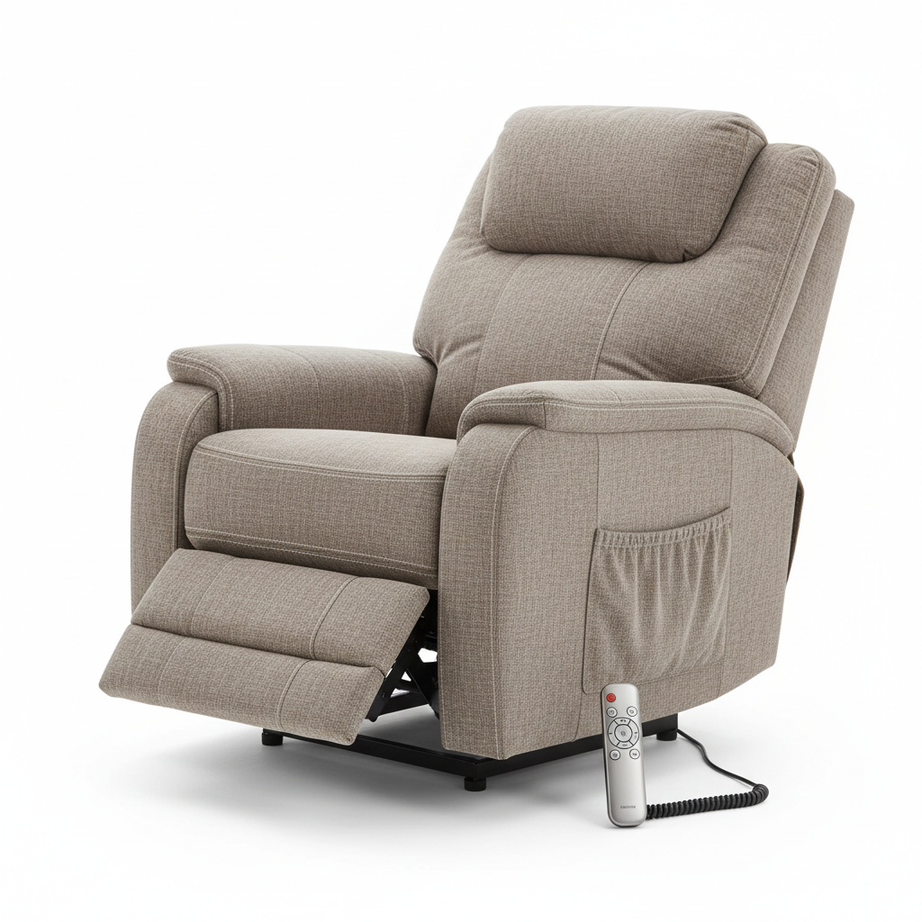 Premium Dual Motor Power Lift Recliner Chair by Xcel Med